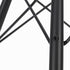 Cadeira de Braços Plástica Eames DAW / Base Ácer Preto